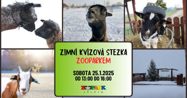 ZIMNÍ KVÍZOVÁ STEZKA ZOOPARKEM