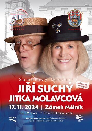 JIŘÍ SUCHÝ A JITKA MOLAVCOVÁ Sametový koncert