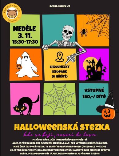 HALLOWEENSKÁ STEZKA